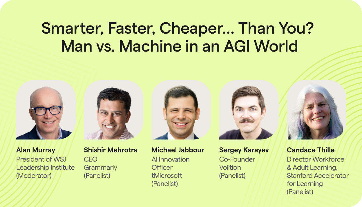Smarter, Faster, Cheaper... Than You?
Man vs. Machine in an AGI World