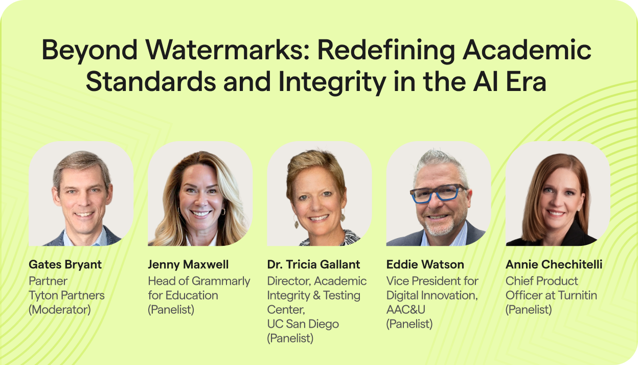 Beyond Watermarks: Redefining Academic Standards and Integrity in the AI Era